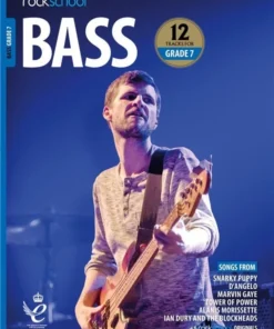 Crescendo Music Manuscript Rockschool Bass Guitar Debut To Grade 8 (2018-2024)