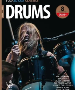 Crescendo Music Rockschool Classic Drums Grade 1 To Grade 8 Manuscript
