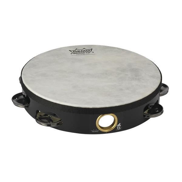 Toca REMO Fiberskyn Tambourine With Double Row Of Jingles (2 Sizes) Percussion 3 Toca REMO Fiberskyn Tambourine With Double Row Of Jingles (2 Sizes) Percussion