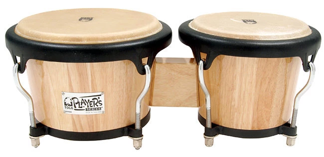 Toca 7 & 8-1/2" Players Series Wooden Bongos (4 Colours) Percussion 3 Toca 7 & 8-1/2" Players Series Wooden Bongos (4 Colours) Percussion