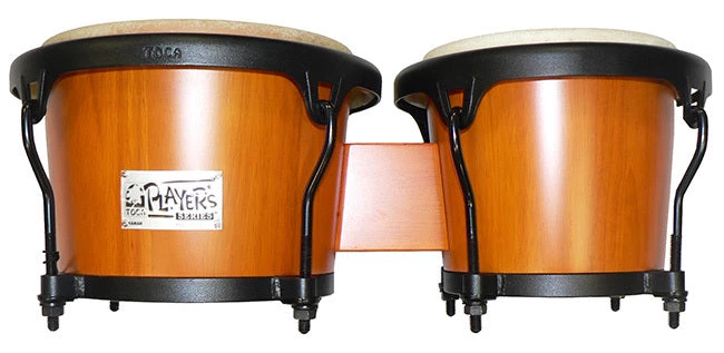 Toca 7 & 8-1/2" Players Series Wooden Bongos (4 Colours) Percussion 4 Toca 7 & 8-1/2" Players Series Wooden Bongos (4 Colours) Percussion