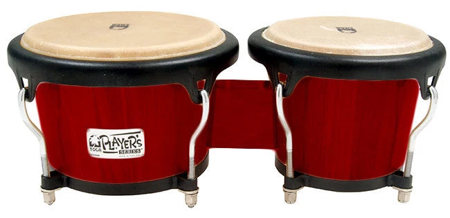 Toca 7 & 8-1/2" Players Series Wooden Bongos (4 Colours) Percussion 5 Toca 7 & 8-1/2" Players Series Wooden Bongos (4 Colours) Percussion