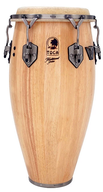 Percussion Toca Traditional Series 11" Wooden Quinto In Natural 3 Percussion Toca Traditional Series 11" Wooden Quinto In Natural