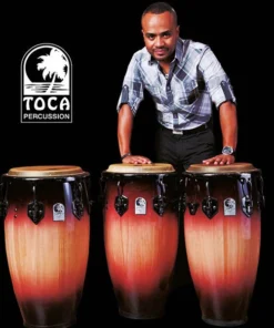 Toca Signature Series 11" Eric Velez Wooden Quinto In Sunburst