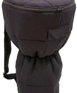 Crescendo Music Percussion Toca Black Mamba Series 10" Djembe In Black With Bag