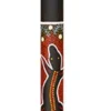 Crescendo Music Toca Duro Didgeridoo 51" Black With Artwork Folk & Native