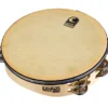 Toca Players SeriesWooden 10" Tambourine With Head & Double Row Of Jingles