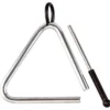 Toca 6" Triangle With Beater Hand Percussion Sound Effect