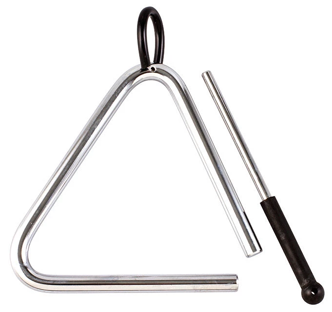 Toca 6" Triangle With Beater Hand Percussion Sound Effect 3 Toca 6" Triangle With Beater Hand Percussion Sound Effect