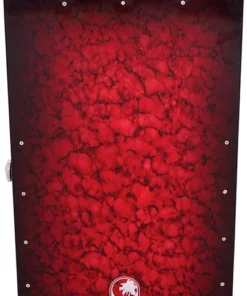 Percussion Toca Wooden Cajon In Bordeaux With Internal Wire Snares