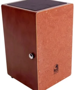 Percussion Toca Wooden Cajon In Burl Oak With Internal Wire Snares