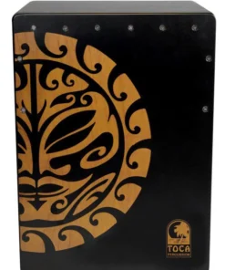 Toca Extended Range Bass Reflex Cajon With Tiger Mask Design