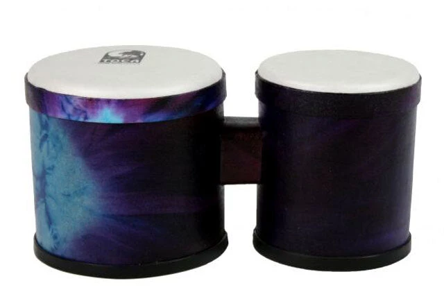 Percussion Toca 5 & 6" Freestyle Series Synthetic Bongos In Woodstock Purple 3 Percussion Toca 5 & 6" Freestyle Series Synthetic Bongos In Woodstock Purple