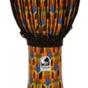 Crescendo Music Toca Freestyle 2 Series Djembe 12 Inch Kente Cloth