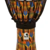 Crescendo Music Toca Freestyle 2 Series Djembe 9 Inch Kente Cloth