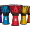 Toca 7 Inch Djembe - Pack Of 7 Drums Percussion