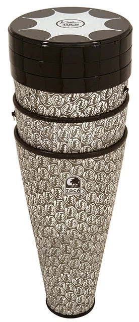 A Tempo Toca Flex Drum 11" In Shadow Grey Design With Strap Percussion 4 A Tempo Toca Flex Drum 11" In Shadow Grey Design With Strap Percussion