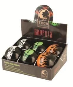 Toca Globe Shakers Pk-6 Asst Designs In POS Counter Display