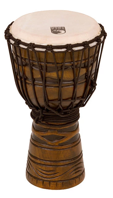 Crescendo Music Toca Origins Series Wooden Djembe 08 Inch African Mask 3 Crescendo Music Toca Origins Series Wooden Djembe 08 Inch African Mask