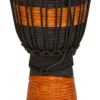 Crescendo Music Toca Street Carved Series Wooden Djembe 08 Inch Black & Brown Percussion 2 Crescendo Music Toca Street Carved Series Wooden Djembe 08 Inch Black & Brown Percussion