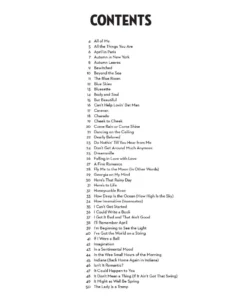 Crescendo Music 101 Jazz Songs Book For Alto Saxophone Manuscript