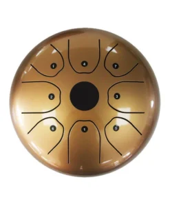 Crescendo Music Percussion QEP Music 8" Stainless Steel Geometry Drum W/Bag (4 Colours)