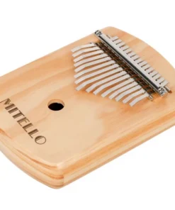 Crescendo Music Mitello Kalimba With 15 Plated Steel Keys Percussion