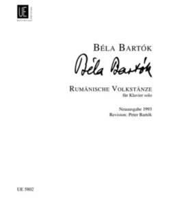 Hal Leonard Manuscript BARTOK Rumanian Folk Dances