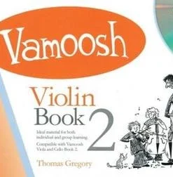 Crescendo Music Vamoosh Violin Book With CD Thomas Gregory Manuscript