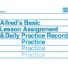 Alfred Lesson Assignment & Daily Practice Record