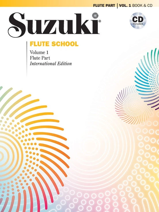 Crescendo Music Manuscript Suzuki Flute School Method Book/CD 3 Crescendo Music Manuscript Suzuki Flute School Method Book/CD