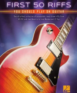 Crescendo Music FIRST 50 RIFFS YOU SHOULD PLAY ON GUITAR