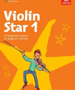 Crescendo Music Manuscript Violin Star 1 Book / CD