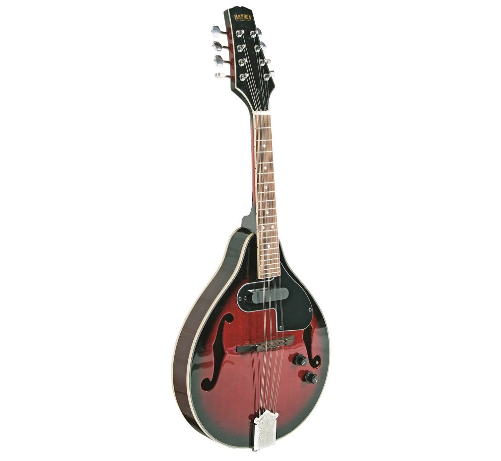 Crescendo Music Bryden Mandolin Teardrop A-Style Archtop Red Sunburst Pickup 3 Crescendo Music Bryden Mandolin Teardrop A-Style Archtop Red Sunburst Pickup