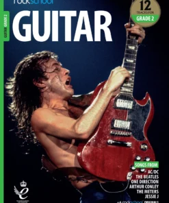 Crescendo Music Manuscript Rockschool Guitar Debut To Grade 8 (2018-2024)